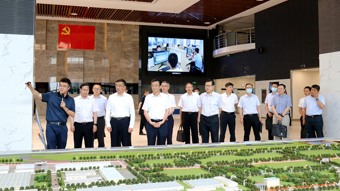 省委常委、副省長王健來集團調(diào)研沈陽航空動力產(chǎn)業(yè)園項目