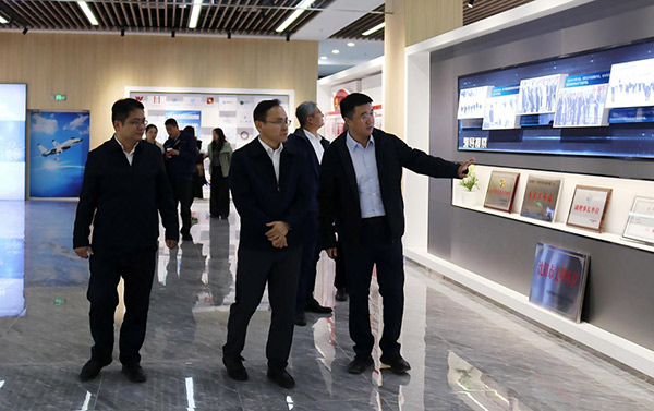 中國鋼研黨委副書記、總經(jīng)理高宏斌一行 到航產(chǎn)集團調(diào)研